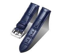 Alligator Leather Watch Band Crocodile Grain Leather Watch Straps Quick Release Replacment Classic Vintage Genuine Leather Watchband for Men Women Black Brown Blue 18mm 19mm 20mm 21mm 22mm 24mm