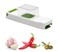 Alligator "Mini Clickbox Onion Cutter, White/Green