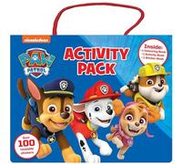 Alligator Products PAW Patrol Activity Pack | Travel Games for Kids including Colouring Book, Activity Book and Sticker Book and Over 100 Reusable Stickers | Great for Party Bags and Favours