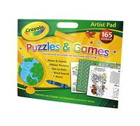 Alligator Products 2902/CYAR Crayola Artist Puzzles and Games Pad