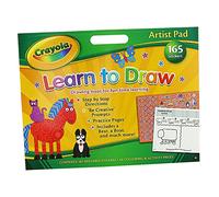 Alligator Products 2966/CYAR2 Crayola Artist Learn to Draw Pad
