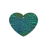 Alligator Skin Printing 10 Pcs Car Air Freshener Fragrant Sheets,Car Hanging Accessories With Strings For Decor