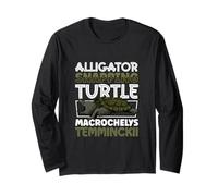 Alligator Snapping Turtle Long Sleeve T-Shirt