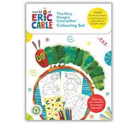 ALLIGATOR - The Very Hungry Caterpillar Colouring Set, Colouring Books for Children, Colouring Pencils, Resusable Stickers, Hungry Caterpillar Colouring Book, Colouring Books, Kids Colouring Books