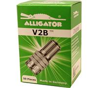Alligator V2B 50 Pack Inflate Through Valve Stem Cap"Gator" Auto RV Semi
