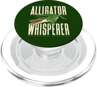 Alligator Whisperer Hunter Lover Keeper Florida Crocodile PopSockets PopGrip for MagSafe