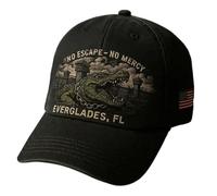 Alligators Alcatrazs Hat, Unisex Retro Flag Everglade Florida Alligators Alcatrazs Hats for Men and Women Baseball Cap, Novelty Hat