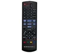 ALLIMITY N2QAYB000577 Remote Control Replace fit for Panasonic Blu-ray DVD Player DMP-BD75 DMP-BD75EB DMP-BD75EE DMP-BD75EF DMP-BD75EG DMP-BD75EG-K DMP-BD75EB-K DMP-BD75EE-K DMP-BD75EF-K
