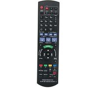 ALLIMITY N2QAYB000763 Remote Control Replace for Panasonic Blu Ray Disc Player Hdd Recorder DMR-PWT530 DMR-HW120 DMR-PWT500 DMR-PWT420 DMR-HW120EB DMR-PWT530EB DMR-PWT500EC DMR-HWT130EB DMR-PWT420EB