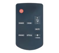 ALLIMITY N2QAYC000123 Remote Control Fit for Panasonic Compact Sound Bar | SC-HTB200 SC-HTB208 SC-HTB208EB-K SC-HTB200EB-K SC-HTB200EG-K SC-HTB208EBK SC-HTB200EBK SC-HTB200EGK