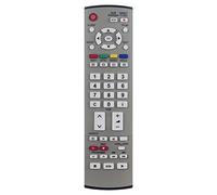 ALLIMITY Replace Remote Control fit for Panasonic EUR7651050A EUR7651080 EUR7651090 TH-42PV60E TH-42PA50 TH-42PV62E TH-37PX60EH TH-37PV60R TH-37PX61E TH-42PA40 TH-42PA60E