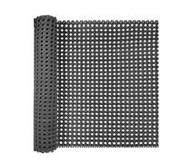 ALLINKIT 16inch X 6.6ft Plastic Black Cane Webbing for Basket Making,Webbing Caning Material,Synthetic Rattan Roll for Crafting, Basketry Supplies, DIY Projects