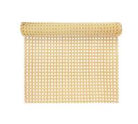 ALLINKIT Rattan Webbing Roll,16 Inch x 3.3 Feet Rattan Roll,PE Plastic Cane Webbing Material for DIY Home Decor Projects,Pre Woven Rattan Mesh for Furniture,Chair,Cabinet,Ceiling,Light Shade