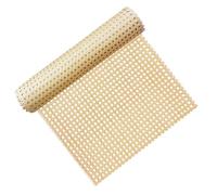 ALLINKIT Rattan Webbing Roll,16 Inch x 9.9 Feet Rattan Roll,Plastic Cane Webbing for DIY Home Decor Caning Projects,Pre Woven Rattan Mesh for Furniture,Chair,Cabinet,Ceiling,Room Divider,Light Shade