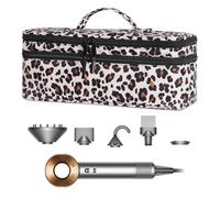 ALLINPAC Double-Layer Travel Carrying Case Compatible with Revlon One-Step Hair Dryer Brush/Volumizer/Styler/Shark FlexStyle Attachment Portable Storage Organizer Bag Hair Tools Travel Bag