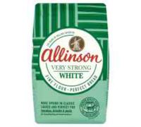 Allinson White Very Strong Bread Flour 1.5kg Case of 8 (Wholesale Grocery Item)