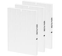 Allisfresh 116130 True HEPA Replacement Filter H Compatible with Winix 5500-2 Air Purifier and Models AM80, 3 Pack HEPA Filter only