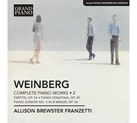 Allison Brewster Franzetti - Weinberg: Complete Piano Works Volume 2