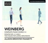 Allison Brewster Franzetti - Weinberg: Piano Music Vol. 4