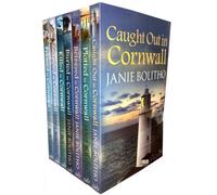 Allison & Busby Janie Bolitho 7 Book Set Buried In Cornwall, Betrayed In Cornwall, Plotted In Cornwall, Killed In Cornwall, Caught Out In