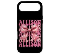 ALLISON Name Coquette Bow Aesthetic for Women Girls Case for iPhone Air