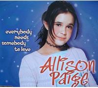 Allison Paige - Everybody needs somebody to love [Single-CD]