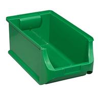 Allit 456215 Size 4 Storage Bin, Green, 355 x 205 x 150 mm