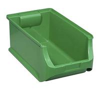 Allit 456215 Size 4 Storage Bin, Green, 355 x 205 x 150 mm