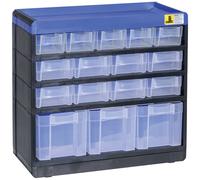 Allit 464660 VarioPlus Pro Small Parts Container Black/Blue 300x52...