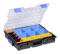 Allit EuroPlus Pro >K<44/15 Professional Small Parts Case with Connecting Clips, 15 Compartments