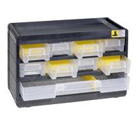 Allit VarioPlus Basic Storage Bin 300x190x135mm Black/Yellow