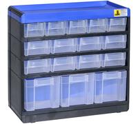 Allit VarioPlus Pro Container 300x285x135mm Black/Blue 1pc 464600