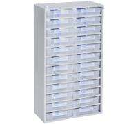Allit VarioPlus ProM Small Parts Container 300x565x140mm Silver