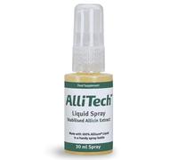 AlliTech Allicin Topical Spray 30ml | 100% Patented Stabilised Allicin Garlic Extract | Fast-Absorbing Targeted Skin, Mouth & Throat Care Liquid Spray | Vegan & Gluten Free