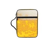 Alliya Beer Foam Bible Storage Bag Bible Carrying Case with Handle and Zippered Pocket