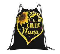 Alliya Blessed To Be Called Sunflower Outdoor Portable Backpack Cute Casual Daily Backpack Travel And Play Big Pocket Bag