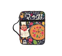ALLiYa Chef Pizza Bible Storage Bag Bible Carrying Case with Handle and Zippered Pocket