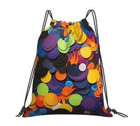 Alliya Color Decorative Pattern Outdoor Portable Backpack Cute Casual Daily Backpack Travel And Play Big Pocket Bag