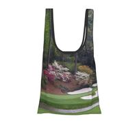 Alliya Golf Course Foldable Shopping Bag In Pouch Reusable Shopping Bags