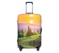 Alliya Golf Resort Park Elastic Travel Luggage Cover Suitcase Protector Fits 18-32 Inch Luggage
