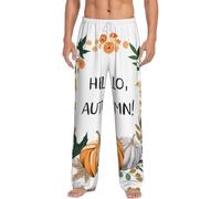 Alliya Hello Autumn Men'S Pajama Pants Loungewear Nighttime Sleep Relax Lazy Weekend Lie In Bed Sofa