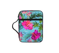 Alliya Hello Hawaii Bible Storage Bag Bible Carrying Case with Handle and Zippered Pocket