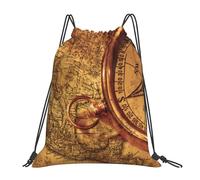 ALLiYa Law Of The Compass Navigation Outdoor Portable Backpack Cute Casual Daily Backpack Travel And Play Big Pocket Bag