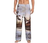 Alliya Mallard Ducks Men'S Pajama Pants Loungewear Nighttime Sleep Relax Lazy Weekend Lie In Bed Sofa