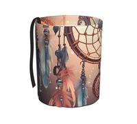 ALLiYa Native American Dream Catcher Car Trash Can Multipurpose Portable Collapsible Storage Pockets
