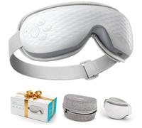 ALLJOY Eye Massager with Heat and Cooling, Birthday Gift for Women/Men, Bluetooth Music Sleep Mask for Migraine Relief,Eye Strain, Dark Circles & Dry Eyes