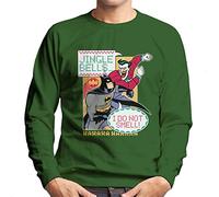 Alll+Every Batman Christmas Joker Jingle Bells Men's Sweatshirt