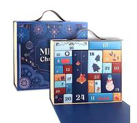 AllLeeGay Christmas Advent Calendars 2023 - 24 Colorful Reusable Boxes for Filling, Advent Calendar Fillers for Kids & Adults, Perfect Christmas Gifts and Presents, Handheld