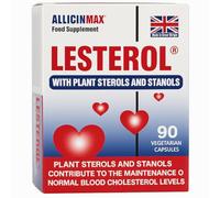 Alllicin-Max Lesterol | Plant Sterols Stanols & Garlic | 90 Capsules
