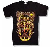 Allman Brothers Band Frame Tour 2009 Saratoga Clearwater Plain White Mens T Shirt Adult Med Plain White Mens T Shirt Size L